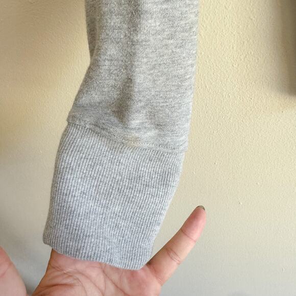 Champion Grey Harvard Hoodie Hooded Sweatshirt - Medium - Picture 3 of 6